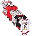 Disney Baby Mickey 5 Pack Bodysuits, Multi/Black, 6-9 Months