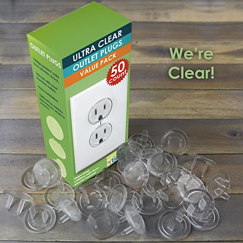 6 Ultra+Clear+Outlet+Covers+Transparent