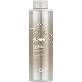 Joico Blonde Life Brightening Blonde Conditioner, Neutralizes Brassy Tones, Protect and Strengthen Bleached Hair, Anti Frizz
