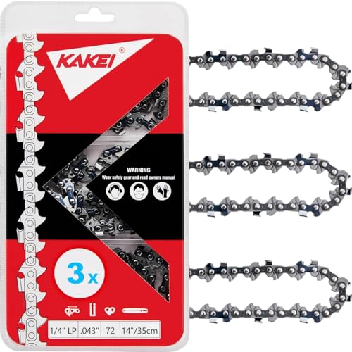 KAKEI 14 Inch Pole Saw Chain 3 Pack