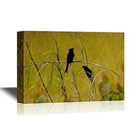 Two Birds in The Wild Grass