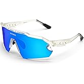VICTGOAL Polarized Sports Sunglasses for Men Women Cycling Glasses UV Protection Lightweight TR90 Frame Cycling Sunglasses