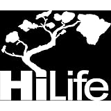 Hi Life Hawaii 9" White Tree Sticker Wall Art Decal Laptop Car Truck Window