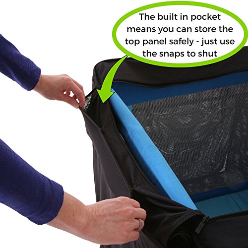 SnoozeShade Pack N Play Crib Canopy and Tent Breathable Netting Sleep