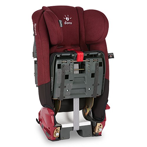 Diono Radian RXT Convertible Car Seat, Black Scarlet ...