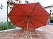 Formosa Covers 9ft 8 Ribs Outdoor Umbrella Replacement Canopy Universal Fit for Octagon Market Patio Top in Terracotta (Canopy Only)