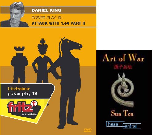Power Play 19: Attack with 1. e4. Part II Chess Software and Art of War E-Book Bundle: 2 items