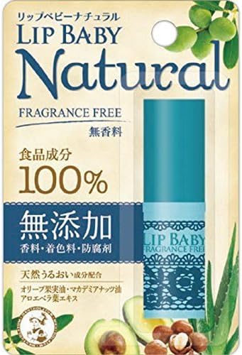 Lip baby fruits JAPAN Mentholatum lip baby natural fragrance-free 4g