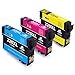 IKONG 3-Pack High Capacity Replacement For Epson 220 Ink Cartridge(1 Cyan, 1 Magenta, 1 Yellow) Workes with Epson XP-320 XP-420 XP-424 Epson WorkForce WF-2650 WF-2630 WF-2660 WF-2750 WF-2760 Printers