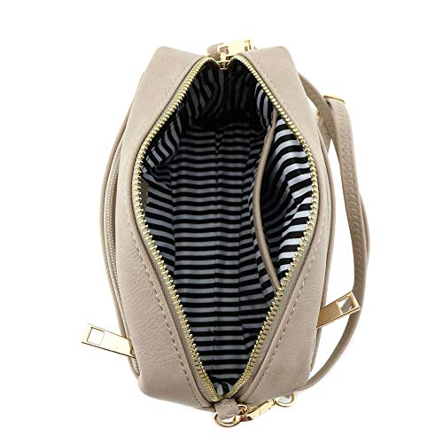 4 Small+Triple+Crossbody+Beige+Brick