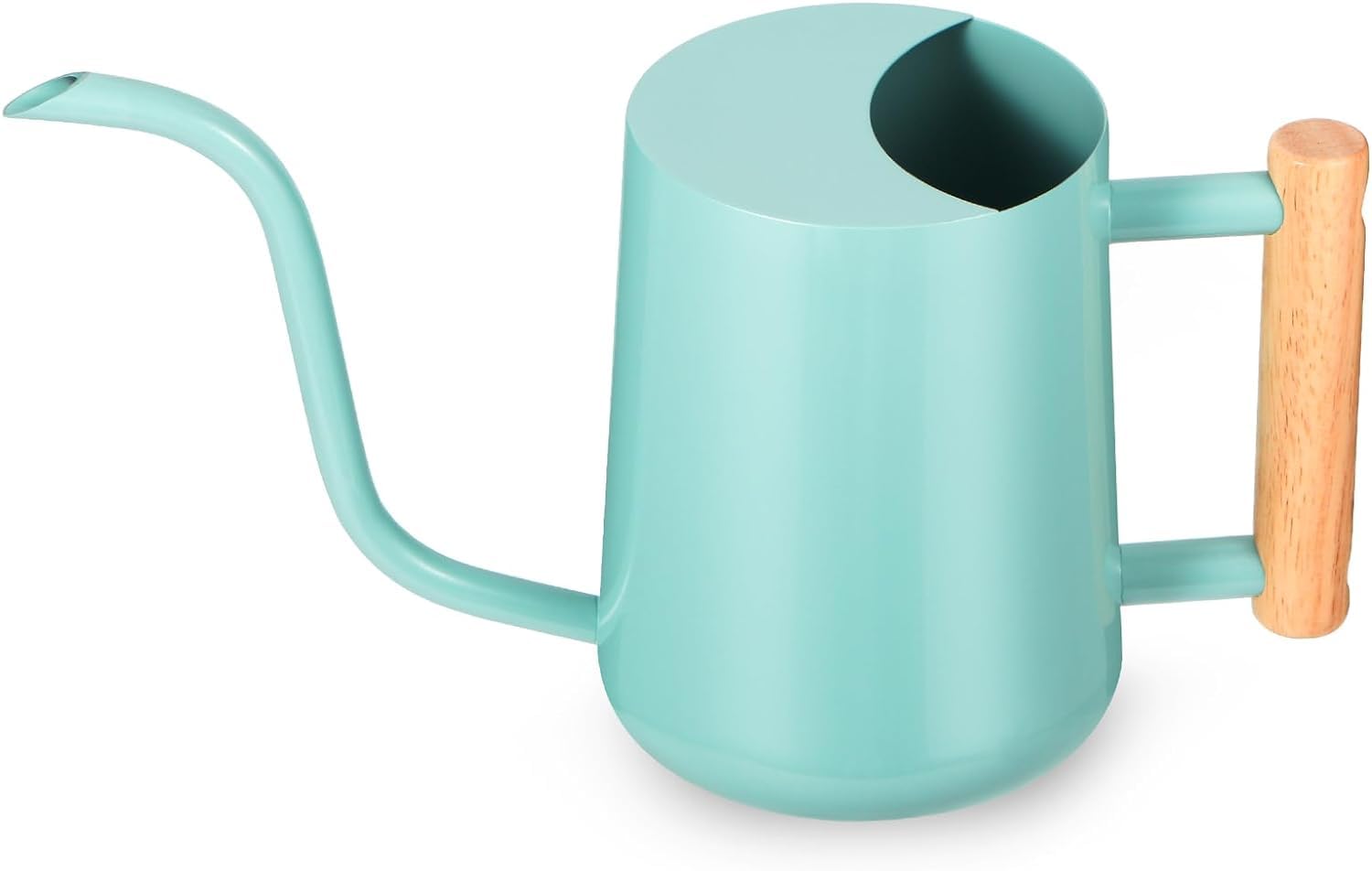 GUKJOB Watering Can Indoor Plants, 1 Litre Watering Can, Small Indoor Watering Cans, Metal Stainless Steel, Modern Decorative Watering Cans with Long Spout for Home, Plant, Bonsai, Outdoor, Garden