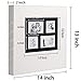 Vienrose Photo Album for 500 4x6 Photos Leather Cover Extra Large Capacity for Family Wedding Anniversary Baby Vacation (White, 500 Pockets)