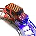 HOERIE Car Track Replacement Toy Car (3-Pack) Glow in the Dark Racing Track Accessories Compatible with Most Tracks,Boys and Girls