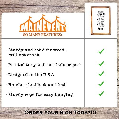 Farmhouse style wooden sign with the text "Welcome to Our Home" in cursive font, surrounded by wreath and rustic design elements.