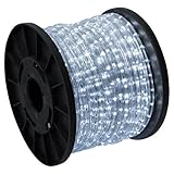 GotHobby 150' LED Rope Light Cool White Home Outdoor Christmas Decorative Lighting 110v
