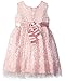 Jayne Copeland Girls' Lace with Pearl Trim Dress