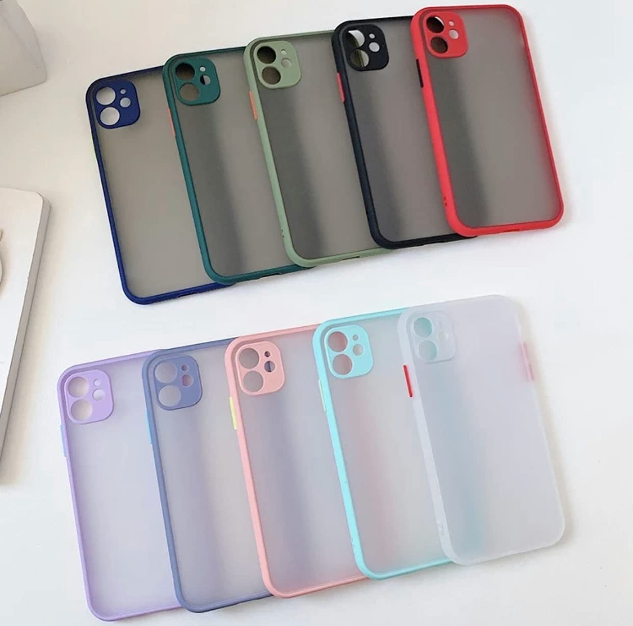 Photo 1 of *** DIFFERENT MODEL *** OEM2 Ven-Dens Clear Silicone Gel Case for iPhone 12 Pro Max (6.7 Inches), Color may vary