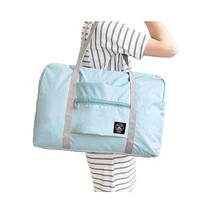 Women Men Travel Duffel Bag,Packable Travel Duffel Bag Foldable Waterproof Carry Storage Luggage Tote