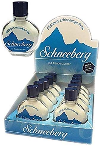 SCHNEEBERG Classic White Snuff, 0.35 oz/Set of 10 (Snuff Powder)