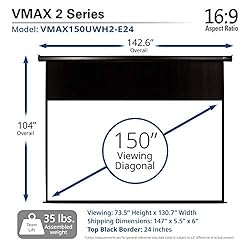 Elite Screens VMAX2, 150-inch