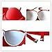 AMOURRI Womens Vintage Polka Underwire High Waisted Swimsuit Bathing Suits Bikini¡­