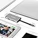 USB C Hub Ueznirn 6 in 1 USB Type c Hub Adapter with 4K HDMI Port, USB-C PD port, 2 USB 3.0 Ports and SD/TF Card Reader for Macbook Pro, Chromebook, USB Flash Drives and More USB C Devices