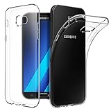 Samsung Galaxy A7 2017 Case, EasyAcc Galaxy A7 2017 A720 Soft TPU Case Crystal Clear Transparent Slim Anti Slip Case Back Protector Cover Shockproof for Galaxy A7 2017