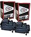 2 Pack - TAC-9 Bike Tubes, 26 x 1.95-2.125