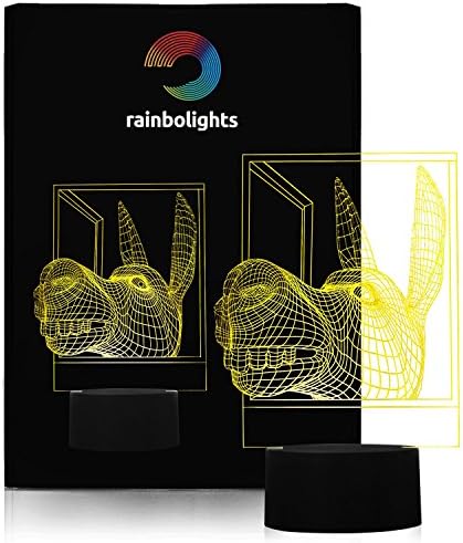Cartoon Donkey Night Light 7 Color LED Does Not Get Hot After Christmas Sales by rainbolights Ideal in A Nursery or Bedroom a Great Gift Idea