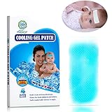 KONGDY Cooling Gel Patch for Relief Muscle Ache, Migraine, Headache, Fever, Tired, Fever, Heat Discomfort, for Children and Adults, 8 Patches