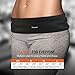 Running Belt, Trianium Workout Belt Sport Exercise Waist Packs Storage Holder for Cell Phone, iPhone 7 6/6s Plus, Galaxy S6 S7 Edge,Note 5 4 3 -Men,Women,Jogging,Gym Workouts, Walking,Hiking,Yoga