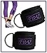 Padded Ankle Strap by FIT-U (2 - Pack) Perfect for Cable Machine Workout Fitness Cuffs for Ab, Glut & Leg Fit for Women & Men Weights ExercisesPlus a Beautiful Purple Bag