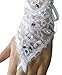 Gauss Kevin Hand Drill Lace Gloves UV Protection Fingerless Gloves Prom Party Driving Wedding