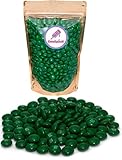 Dark Green m&m 1 Pound Milk Chocolate in CandyOut Sealed Stand Up Bag