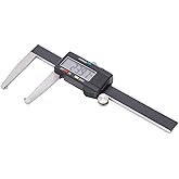 Digital Vernier Calipers, 100mm Electronic Digital Brake Disc Rotor Gauge Micrometer Measuring Caliper, 0.01mm High Precision