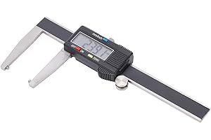 Digital Vernier Calipers, 100mm Electronic Digital Brake Disc Rotor Gauge Micrometer Measuring Caliper, 0.01mm High Precision