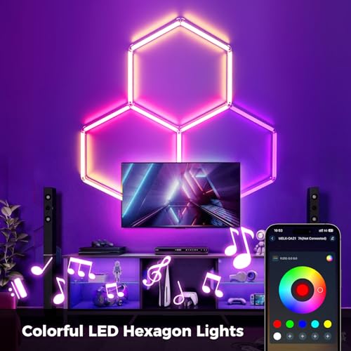 Hexagonal RGB LED Lighting (RGB_3 Hex)