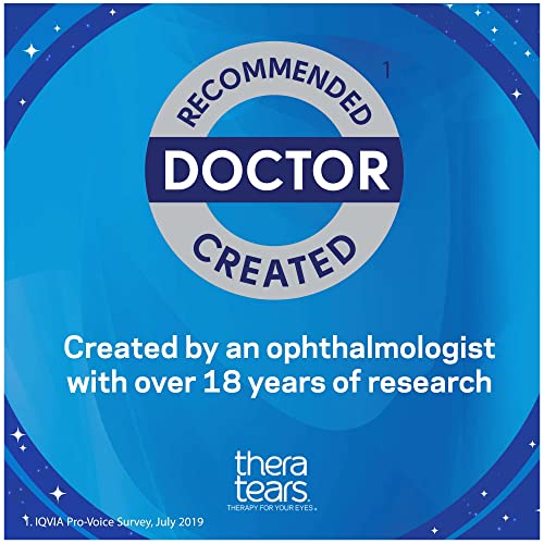 THERATEARS LIQUID GEL NIGHTTIME EYE DROPS FOR DRY EYES, 30 VIALS, 30 COUNT (PACK OF 2)