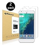 [2-Pack] Google Pixel Screen Protector, HoPerain 0.26mm[Tempered Glass] 9H Hardness, Anti-Fingerprint, Bubble Free, Ultra-clear,Google Pixel