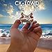 Cheerson CX-10WD-TX 2.4G 4CH Mini Wifi FPV High Hold Mode 0.3MP Camera Phone Control RC Quadcopter - Silver