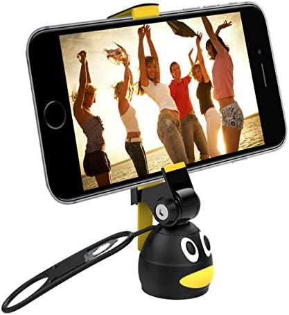 Selfie Stick, Vomercy Hornbill Phone with Bluetooth Remote for Smartphones Black