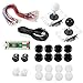 XCSOURCE 2 Players Zero Delay Arcade Game USB Encoder PC Joystick DIY Kit for Mame Jamma & Other Fighting Games AC491