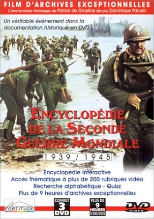 L Encyclopedie De La Seconde Guerre Mondiale Coffret 3 Dvd Amazon Fr De Gmeline Patrick Dvd Blu Ray