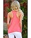 Mansy Women's Letter printed Wifey Tank Top ,Pink,Large