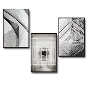 wall26 3 Piece Framed Canvas Wall Art for...