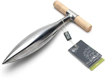 Burgon & Ball RHS Stainless Steel Dibber for Planting Seeds Seedlings Bulbs