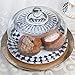 Anchor Hocking Annapolis Glass 10.25 Inch Round Cake Dome