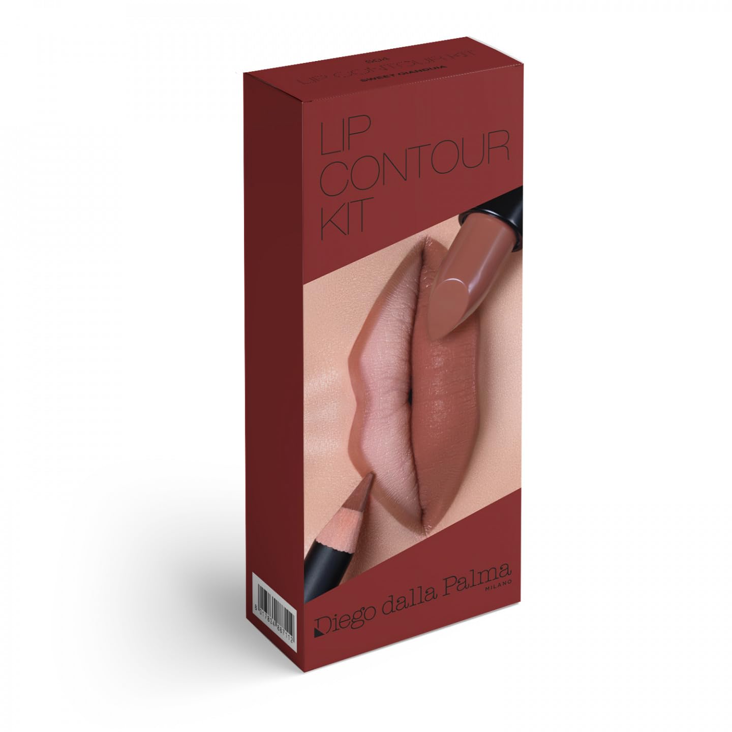 Diego Dalla Palma Lip Contour Kit Gianduja 504 2 Piece Gift Set: Lipstick 4g - L