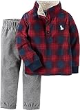 Carter's Boys 2 Pc Playwear Sets 249g275, Plaid, 4T