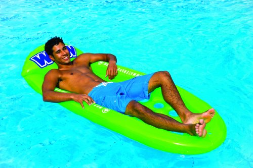 WOW World of Watersports, 13-2010, Pool Float, Built in Pillow, Side Chambers